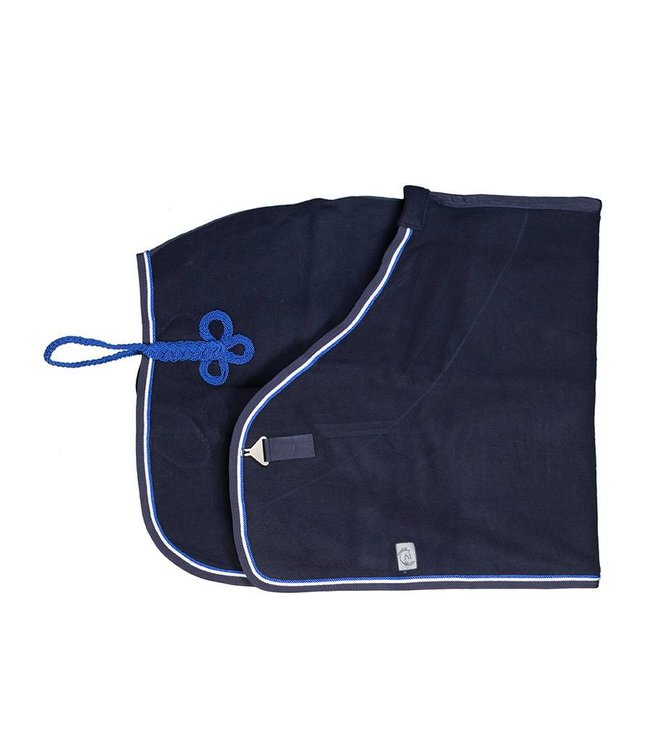 Woolen rug - navy/navy-white/royalblue