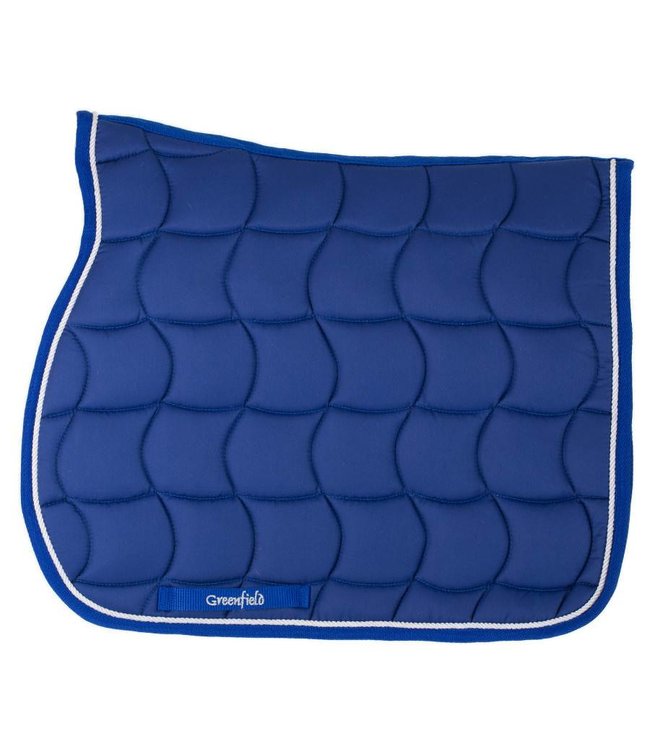 Saddle pad – royalblue/royalblue-white