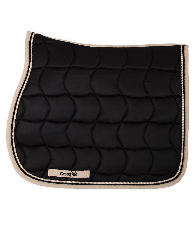 Saddle pad – black/beige-black/beige