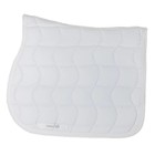 Greenfield Selection Saddle pad – white/white-white