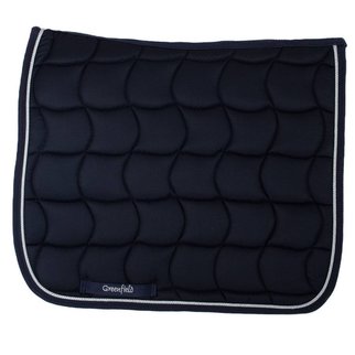 Greenfield Selection Saddle pad dressage - navy/navy-silver