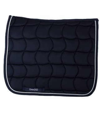 Greenfield Selection Saddle pad dressage - navy/navy-silver