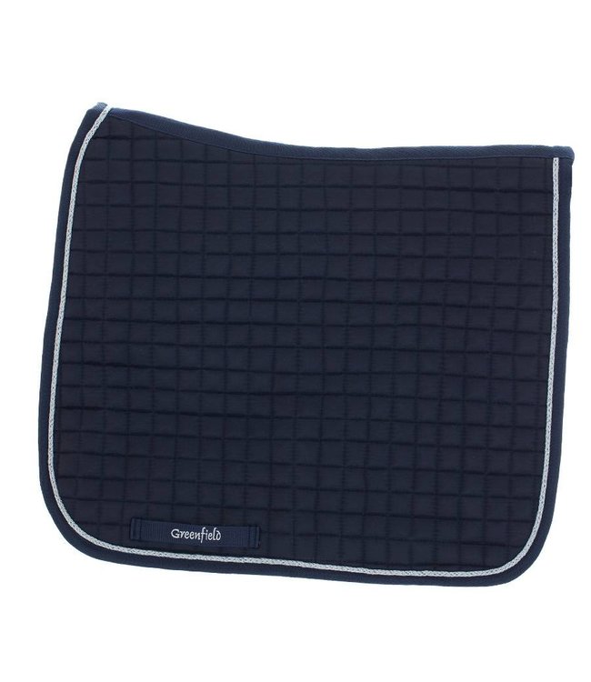 Saddle pad cookie - dressage - navy/navy-silver