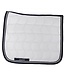 Saddle pad dressage - white/navy-white/navy