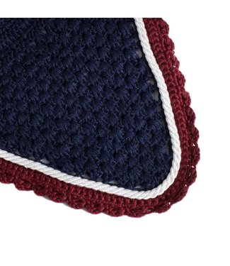 Greenfield Selection Bonnet - bleu marine/bordeaux-blanc