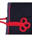 Fleece rug - navy/navy-red