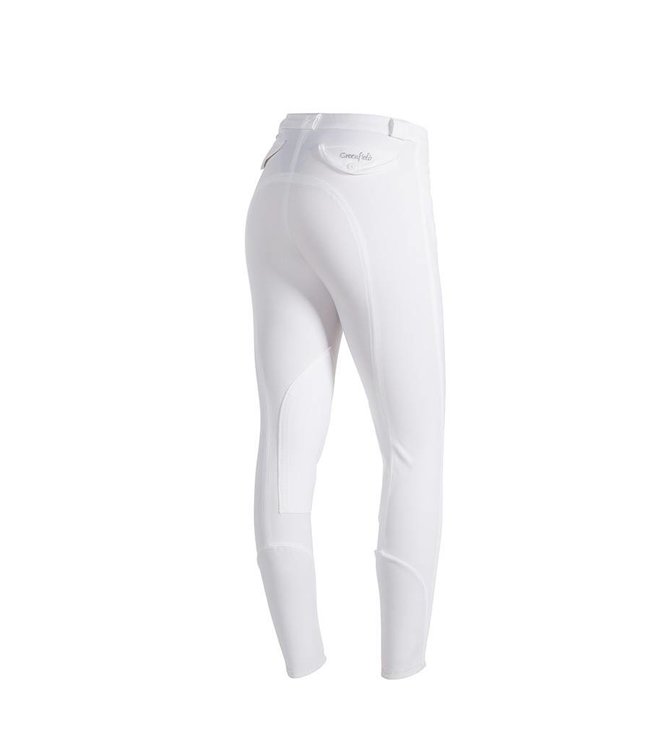 Pantalon d'équitation femme - blanc