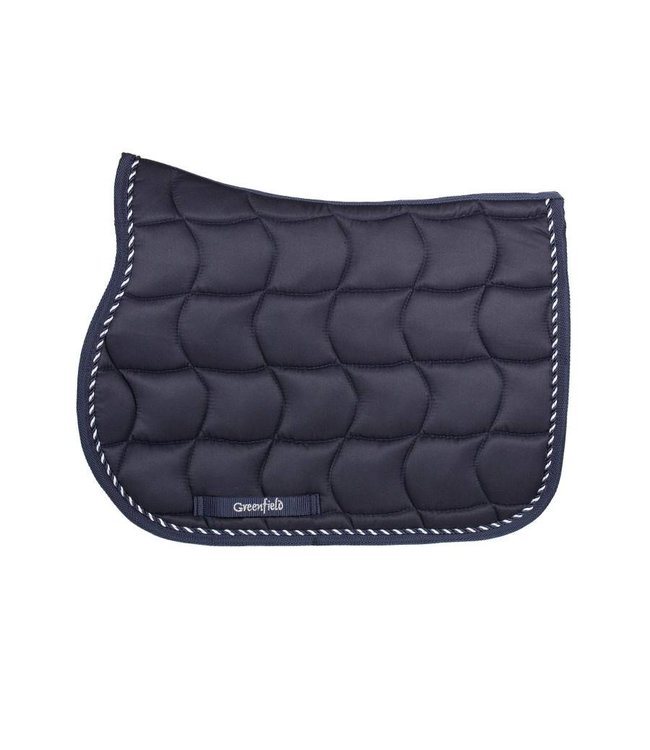 Pony - Saddle pad - navy/navy-mix