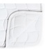 Saddle pad – white/white-white