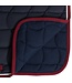 Saddle pad – navy/navy-royalblue/white