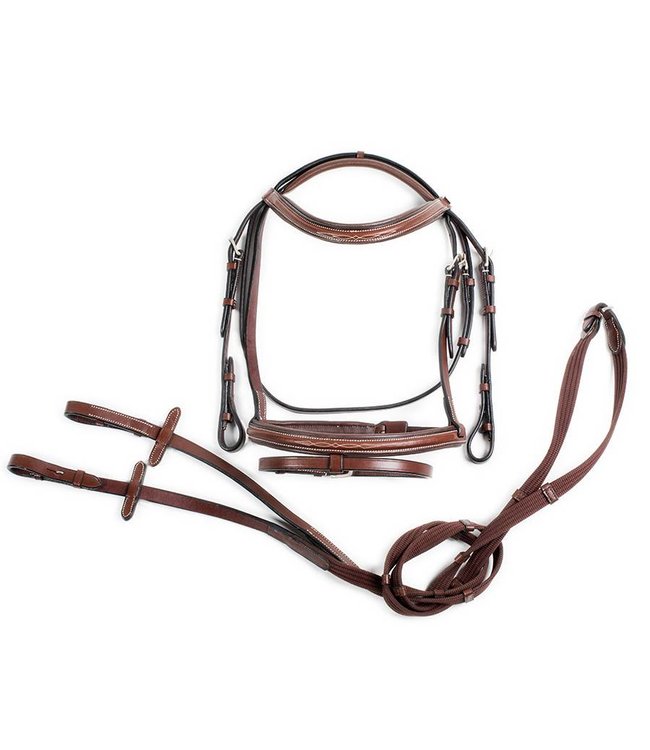 Brussels Bridle with reins