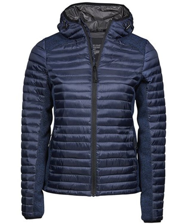 Ladies - Hooded Outdoor Crossover  Knitted Jacket