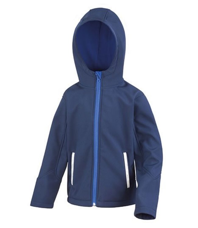 Kids - Performance Hooded Softshell jacket