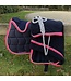 Fleece rug pony - navy/fushia-silvergrey