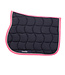 Greenfield Selection Pony - Saddle pad – navy/fushia-silvergrey