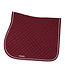Greenfield Selection Saddle pad cookie - burgundy/burgundy-white