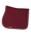 Greenfield Selection Tapis de selle cookie - bordeaux/bordeaux-blanc