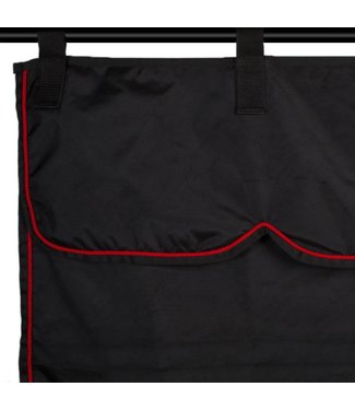 Greenfield Selection Stable curtain black/black - red