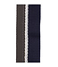 Saddle pad holder navy/grey - white