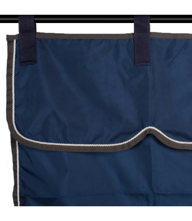 Sac de rangement bleu marine/gris - blanc