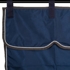 Greenfield Selection Saddle pad holder Navy/Grey - White