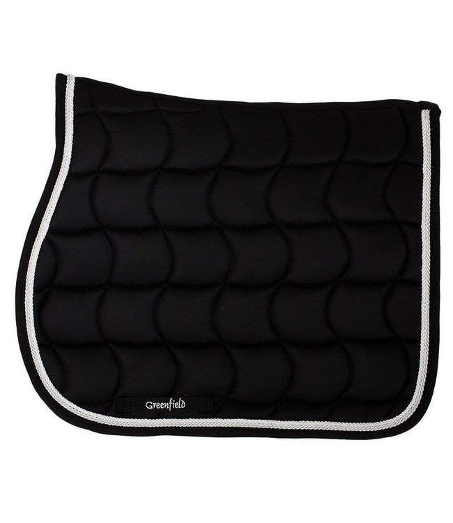 Pony - Saddle pad - black/black - white/silvergrey