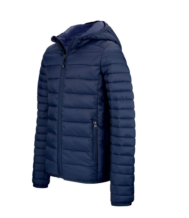 Men - lightweight padded jacket with hoodie