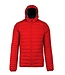 Men - lightweight padded jacket with hoodie