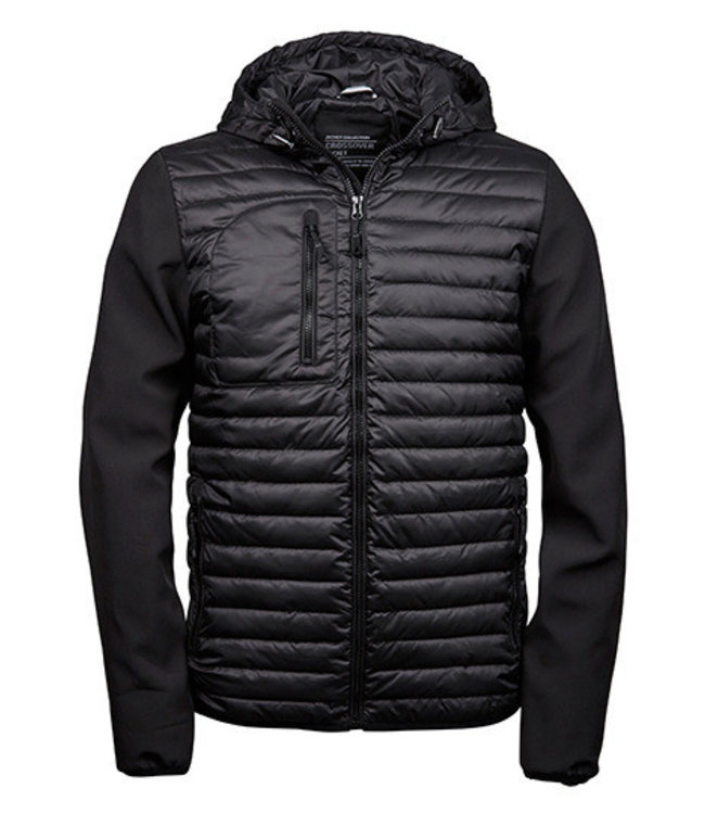 Men - Crossover Neoprene Hooded jacket