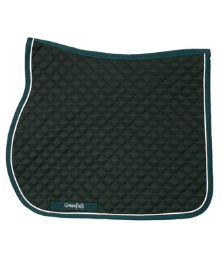 Greenfield Selection Tapis de selle cookie - vert/vert - blanc