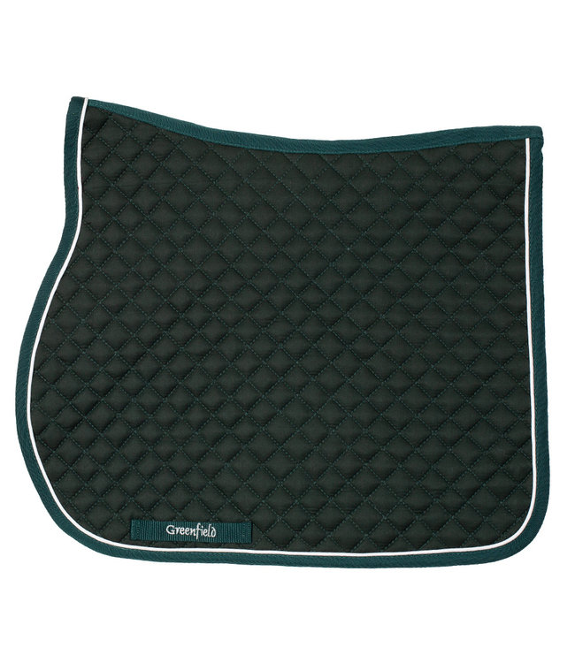 Saddle pad cookie  - green/green - white