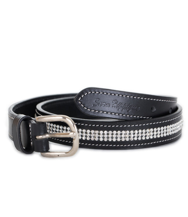 Belt with strass