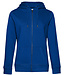 Ladies - Zipped hooded sweater jacket