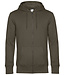 Men - Zipped hooded sweater jacket