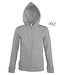 Ladies - Sol's Seven Zipped sweaterjacket with hood