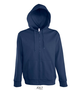 Men - Sol's Seven Zipped sweater jacket with hoody