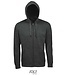 Men - Sol's Seven Zipped sweater jacket with hoody