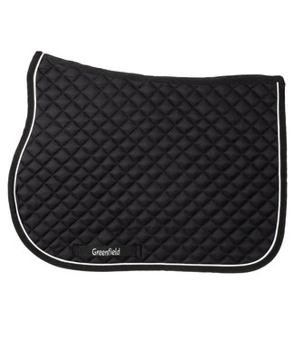 Greenfield Selection Pony - Saddle pad cookie - black/black-white