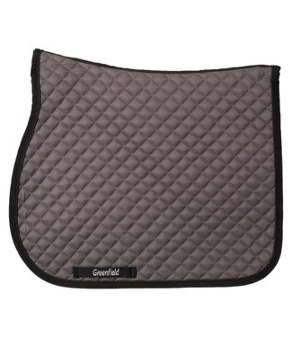 Greenfield Selection Saddle pad cookie - grey/black-black