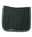 Greenfield Selection Saddle pad cookie - dressage - green/green-silver