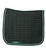 Tapis de selle cookie - dressage - vert/vert-argent