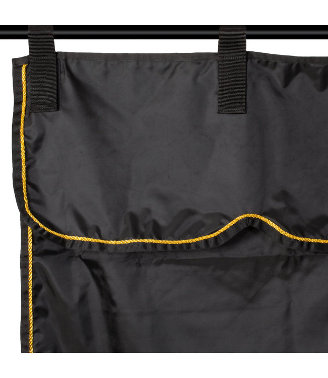 Stable curtain black/black - gold