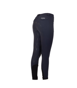 Greenfield Selection Pantalon d'équitation femme - bleu marine - full seat grip