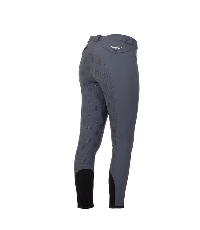 Pantalon d'équitation homme - gris - full seat grip