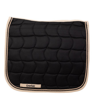 Greenfield Selection Saddle pad dressage - black/beige-black/beige