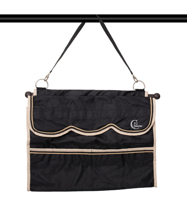 Sac de rangement noir/beige-noir/beige