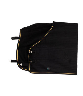 Greenfield Selection Thermo rug - black/black-gold