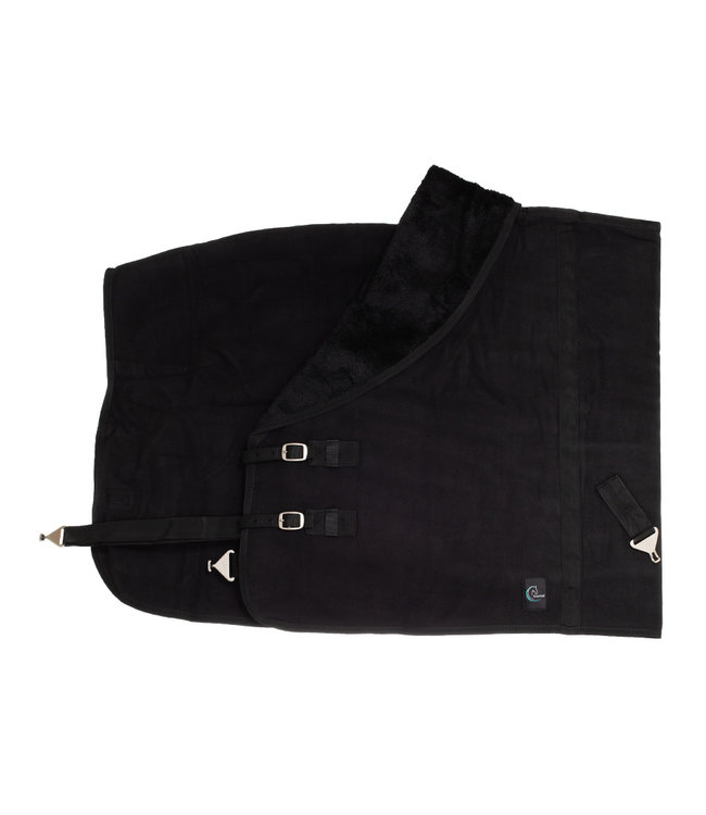 Teddy fleece deluxe - black