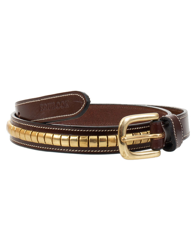 Belt clincher brown