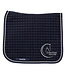 Greenfield Selection Saddle pad cookies dressage - navy/navy-silver with GF logo